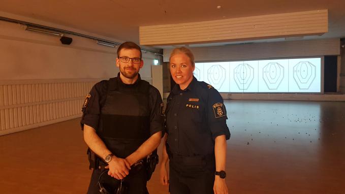 Utbildningsdagar med Polisen i skjutbiografen