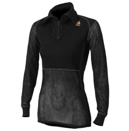 Aclima Woolnet Shirt Polo Zip Women