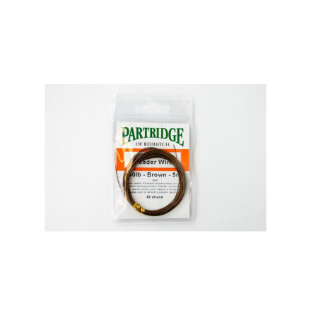 Flydressing Bauer Pike Wire 40lb brown