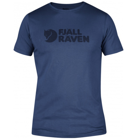 Fj�llr�ven Logo T-Shirt Deep Blue