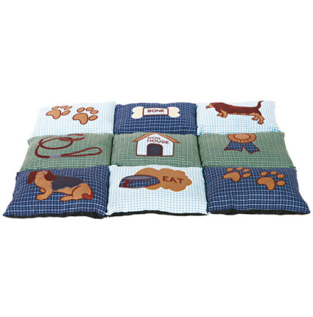 Mjukt lappt�cke med halkfri botten