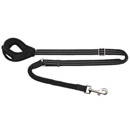 Joggingkoppel, 90 x 130 cm/20 mm, Svart