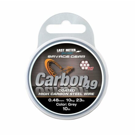 Savage Gear Carbon49 0.48mm 10Kg Coated