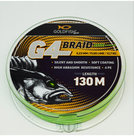 Goldfish G4-Braid 0.16 Fluo Lime
