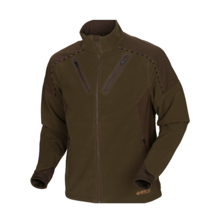 H�rkila Mountain Hunter Fleecejacka Hunting Green/Shadow Brown