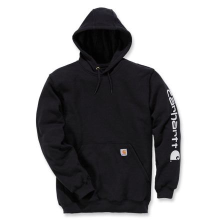 Carhartt Sleeve Logo Hooded Black