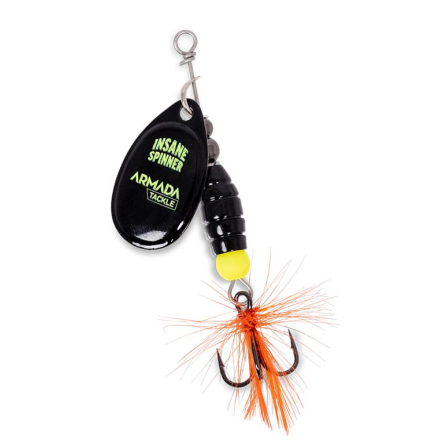 Armada Insane Spinner 6 gram Black/Black