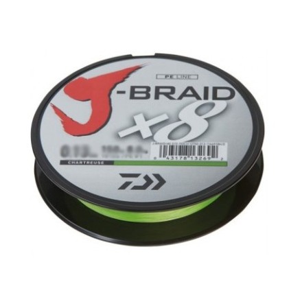 Daiwa J-Braid x8 0.35mm 150M Chartruese