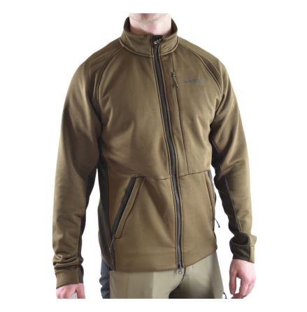 H�rkila Borr Hybrid Fleece Dark Olive/Willow Green