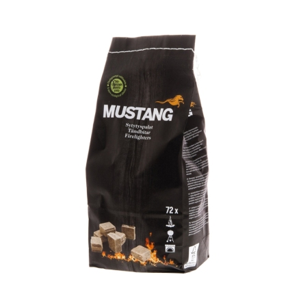 Mustang T�ndbitar 72 pack