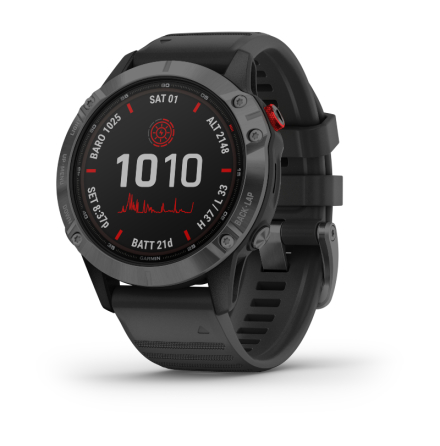 Garmin Fenix 6 Pro Solar Grey/Black