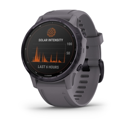 Garmin Fenix 6S Pro Solar Amethyst Steel/Grey