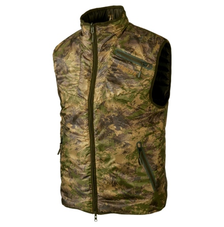 H�rkila Lynx Insulated Reversible V�st Willow green/AXIS MSP� Forest green