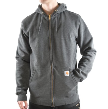 Carhartt Sweatshirt Zip Hooded Carbon Heather