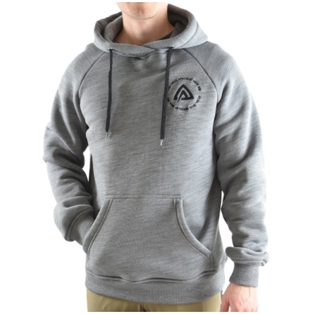 Aclima FleeceWool Hoodie Grey Melange