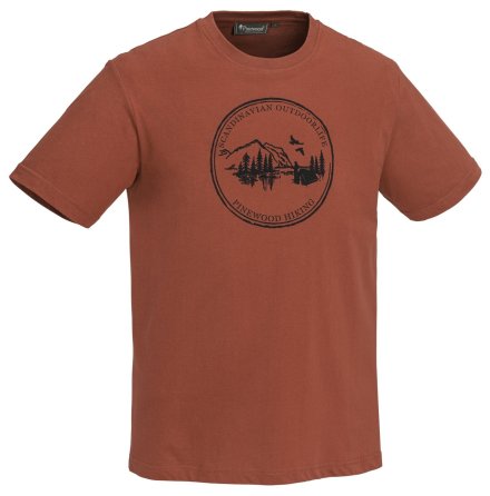 Pinewood CAMP T-Shirt Teracotta