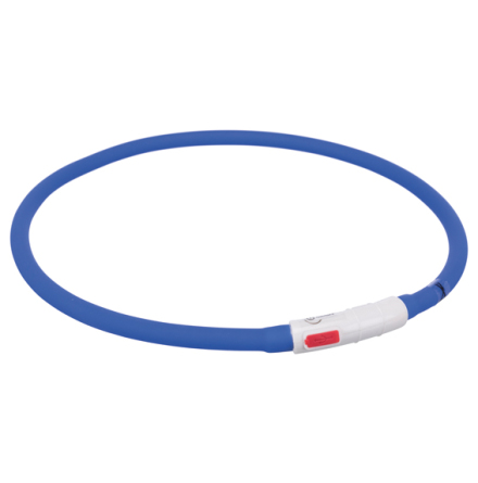 Flash light band USB silikon XS-XL 70cm 10mm BL�