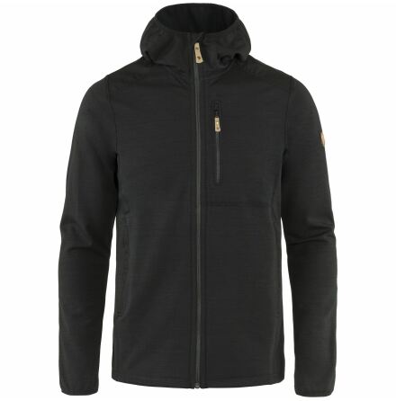 Fj�llr�ven Keb Fleece Hoodie Herr - Black