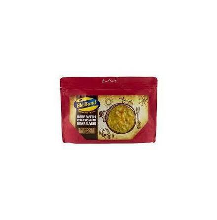 Bl� Band Biff med potatis och Bearnaise