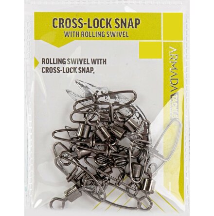 Armada Rolling Swivel Cross-Lock Snap #10 8kg
