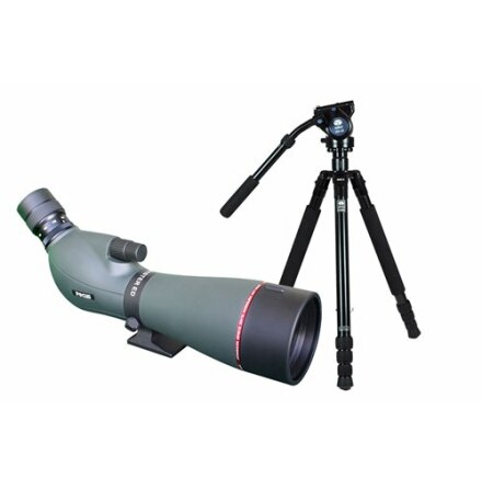 Focus Viewmaster ED 20-60x80WP + Sirui Videokit R-2004 + VH10