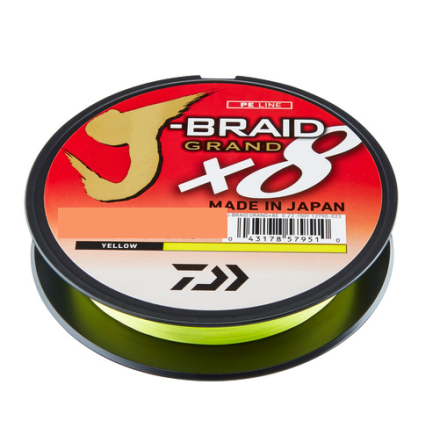Daiwa J-Braid Grand 0.06mm 135M Yellow