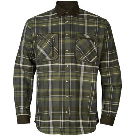 H�rkila Pajala Skjorta Olive Check