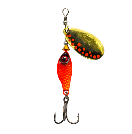 Armada GyroSpinner 12g Orange Roach Gold